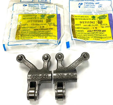 Bajaj Pulsar Ns 200,Rs 200 Piyano Takımı Orjinal Emme+Egzoz (IN+EX)Subap İticisi -Arasmoto