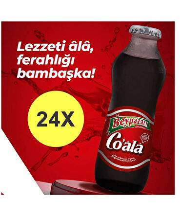 Beypazarı Co ala Lime ve Baharat Aromalı Maden Suyu 200 ML x 24 Adet