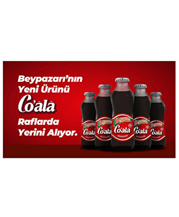 Beypazarı Co ala Lime ve Baharat Aromalı Maden Suyu 200 ML x 24 Adet