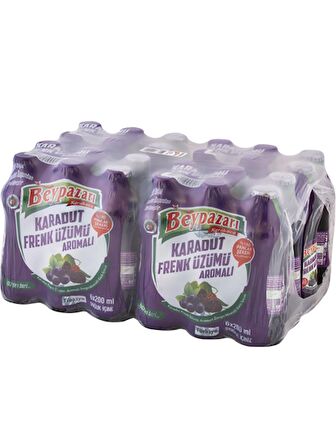 Beypazarı Karadut Frenk Üzümü Maden Suyu 200 Ml X 24 Adet