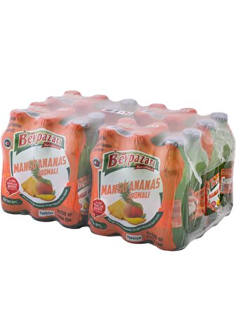 Beypazarı Mango Ananas Aromalı Maden Suyu 200 Ml X 24 Adet