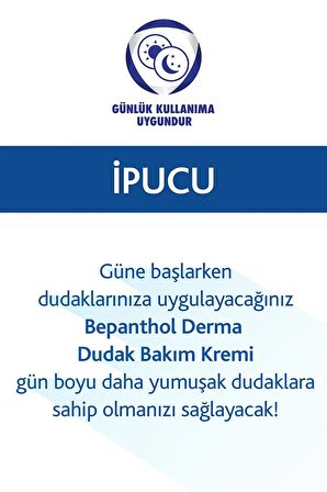 Dudak Bakım Kremi 7,5 ml l Kuru ve Çatlamış Dudaklar İçin Günlük Nemlendirme