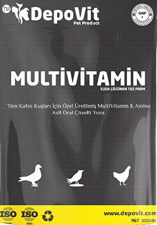 DEPOVİT Depovit Multi Vitamin Amino Asit 100 gr.