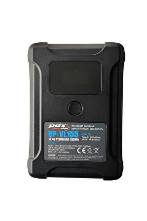 BP-VL155 Broadcast Kamera Bataryası