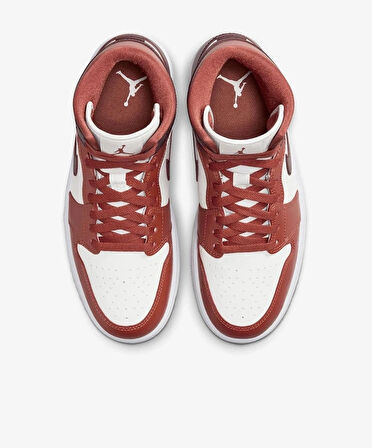 Nike Air Jordan 1 Mid Dusty Peach Night Maroon (W)