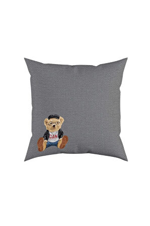 Relax Teddy Yastık/Kırlent (Dolgu Boncuk Elyaf, Ulusl. Yıkama Ve Solmama Sertifikası)