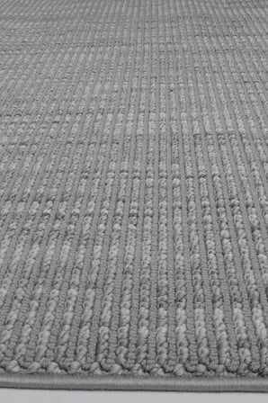 Enti Piana 1105 Gri Halı Kilim Kaymaz Taban Yıkanabilir Salon Mutfak Kesme Yolluk