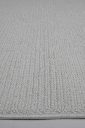 Enti Piana 1101 Beyaz Halı Kilim Kaymaz Taban Yıkanabilir Salon Mutfak Kesme Yolluk