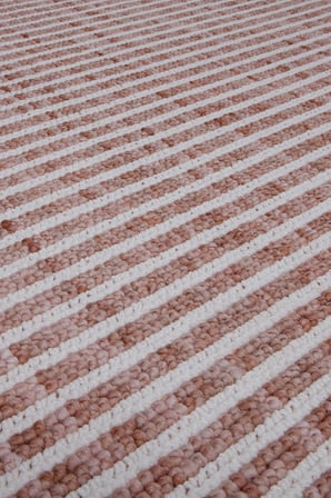 Enti Piana 1103 Taba Halı Kilim Kaymaz Taban Yıkanabilir Salon Mutfak Kesme Yolluk
