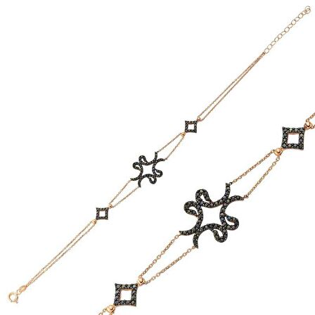 Gümüş Dört Vavlı Kadın Bileklik 