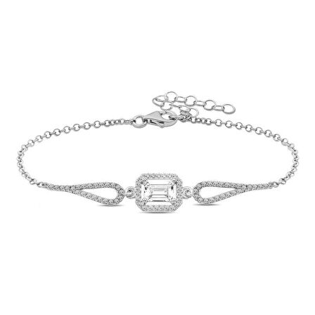 Gümüş Baget Bileklik 