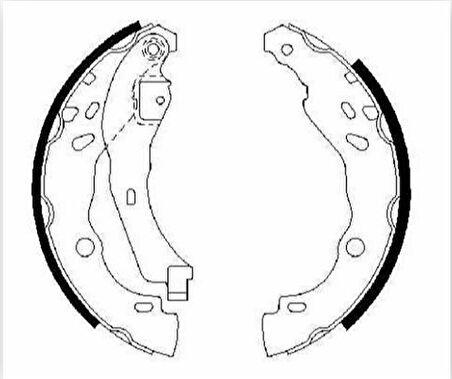 Nissan Note Arka Fren Balatasi (2013-2016) 1.2, 1.5 DCI 7701207178