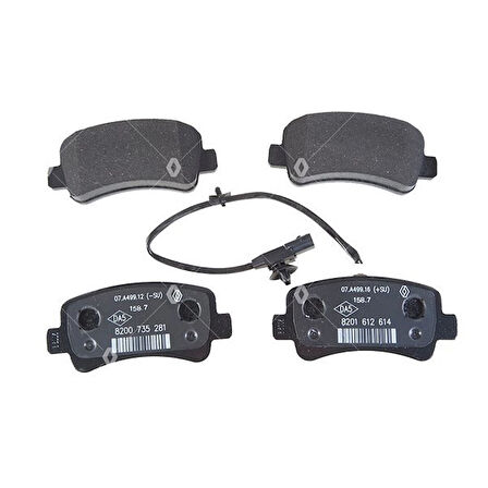 Renault Master Arka Fren Balatasi (2008-2023) 2.3 DCI 440601186R
