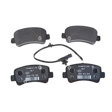 Renault Master Arka Fren Balatasi (2008-2023) 2.3 DCI 440601186R