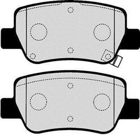 Toyota Avensis Arka Fren Balatasi (2010-2018) 2.0, 1.8, 1.6 0446605040