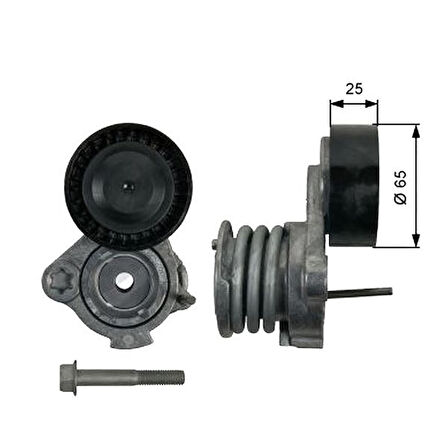 Opel Antara Alternatör Gergisi Komple (2006-2014) 2.0 96440419