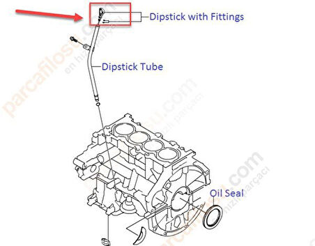 Hyundai İ20 Yağ Çubuğu (2008-2012) 1.2 2661103010