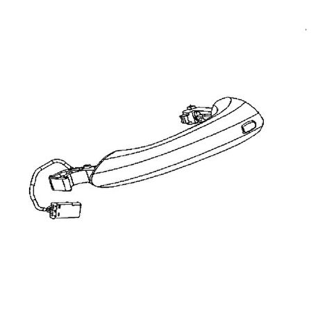 Opel Astra Kapi Kolu Ön Diş (2015-2019) 1.4, 1.6 CDTI 13506790