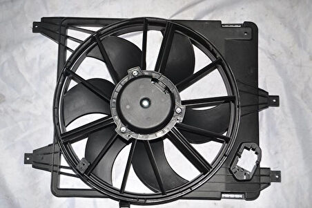 Renault Megane Scenic Fan Motoru Komple Çerçeveli (1996-2003) 1.6, 1.9, 2.0 7701045816