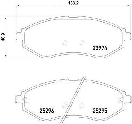 Chevrolet Aveo Ön Fren Balata (2005-2011) 1.4, 1.2 94566892