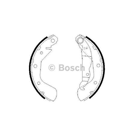 Opel Corsa Arka Fren Balatasi (1993-2006) 1.2, 1.4, 1.0 1605041