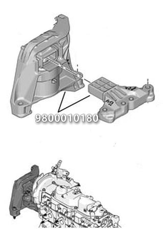 Peugeot Expert Sağ Motor Takozu (2017-2020) 9821089380 1.6 HDI