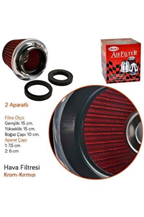 Spor Hava Tuning Performans Hava Filtresi 15×15cm