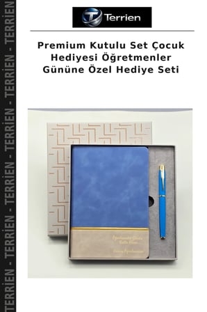 Premium Kutulu Set Çocuk Hediyesi Öğretmenler Gününe Özel Hediye Seti