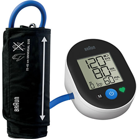 Braun Hafızalı Koldan Tansiyon Ölçme Aleti Bua4050