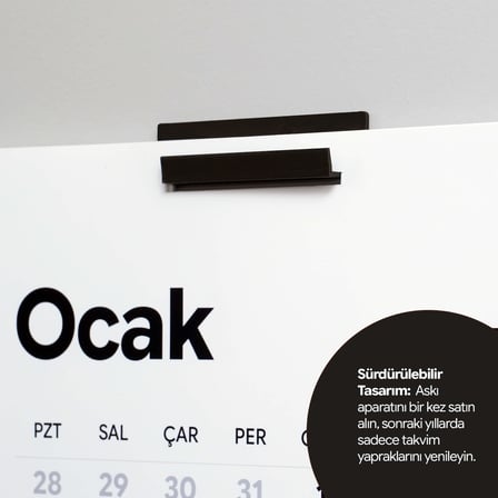 Domirus PlanCORE™ Wall Bracket Duvar Takvimi Askı Aparatı
