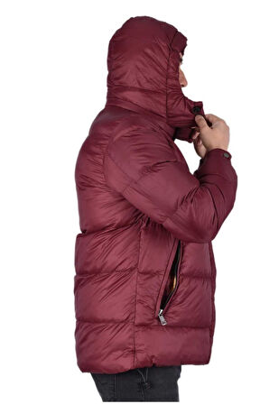 BORDO KAPŞONLU MONT