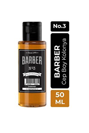 Barber Kolonya 50ml No 3 Pet Şişe