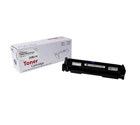 HP uyumlu CF541X & CANON uyumlu CRG-054,067HK Mavi Toner(2.5K)