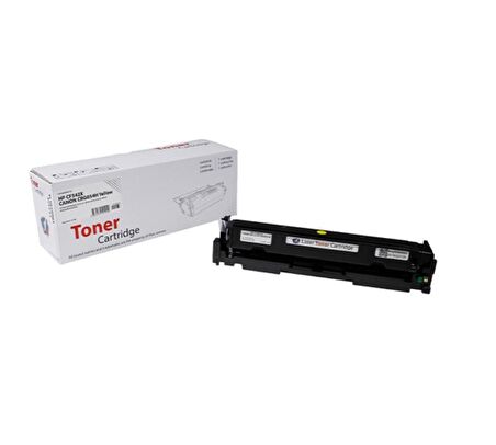 HP uyumlu CF542X & CANON uyumlu CRG-054,067HK Sarı Toner(2.5K)