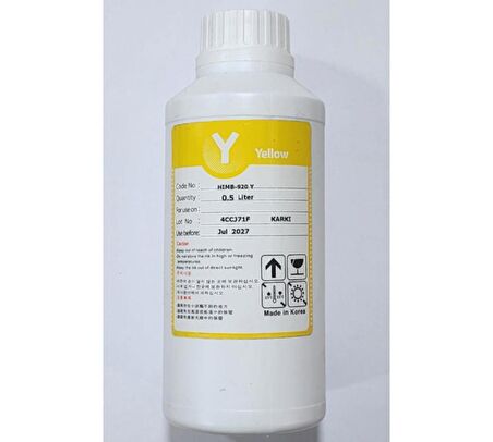 BRC06 MUADİL HP-CANON UYUMLU KARTUŞ MÜREKKEP 0,5 LT-Sarı