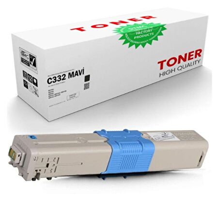 OKİ C332 / MC363 UYUMLU MUADİL TONER Mavi
