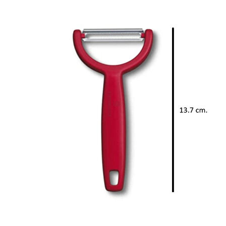 Siyah & Kırmızı Soyacak Seti 2 li (Düz Kenar & Tırtıklı Kenar)