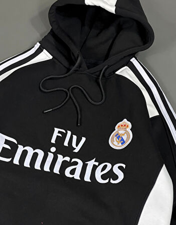 Real Madrid Logo Sweatshirt Hoodie