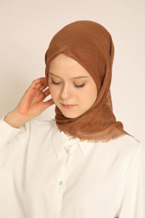 Flamlı Pamuklu Düz Renk Soft Eşarp – Terletmeyen, Kaymaz, Mevsimlik Rahat Kullanım