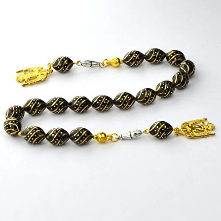 Beyzi Model Pirinç İşlemeli Çeşmi Bülbül Zaza Tespih