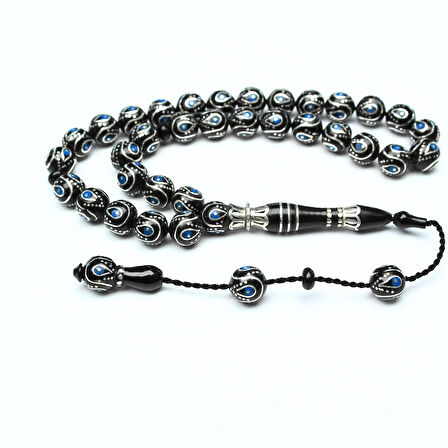 Damla İçi Damla Küre Model Sistemli Oltu Taşı Tespih