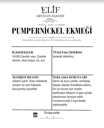 PUMPERNİCKEL EKMEĞİ