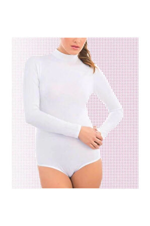 9258 Uzun Kol Çıtçıtlı Body