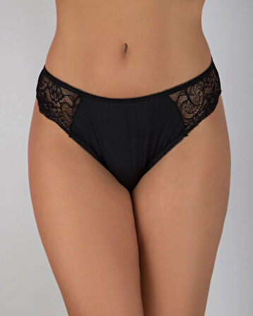 G-box 919 Kadın Dantel Detaylı Bikini Külot
