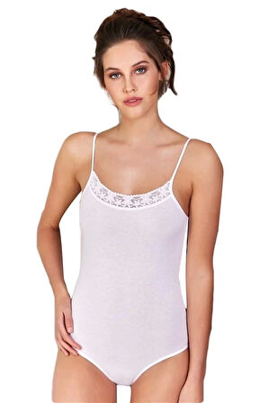 Berrak Kadın Dantel Çıtçıtlı Badi 2097