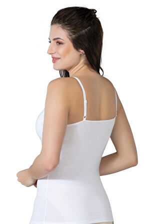 Beyaz Mı Emay 1412 Modal Cotton Kaplı Atlet