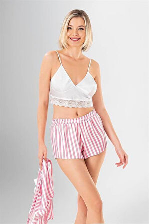 3'lü Şort Takımı Desenli