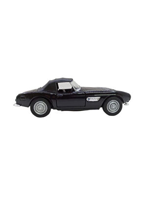 Bmw 507 Diecast Model Araba Siyah 1:36 Ölçel ;Welly