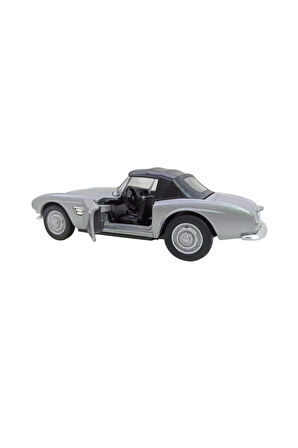 Bmw 507 Diecast Model Araba Metalik Gri 1:36 Welly