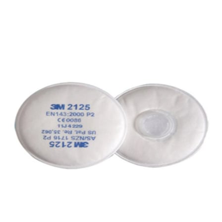 3M 2125 P2 Toz ve Sis Filtresi - 2 Çift (4 Adet)